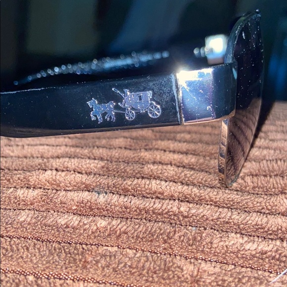 Coach Sunglasses - Silver/Black (901511) - Picture 2 of 5